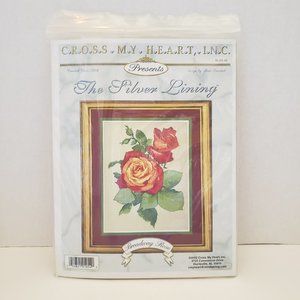 Vintage Floral Cross Stitch Kit